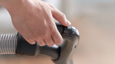ErgoGrip ja kaukosäädin helppoon käyttöön