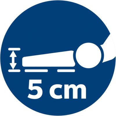 Tanak dizajn za čišćenje ispod niskih predmeta