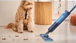 No bucket & no hassle: effortless cleaning experience, start to finish