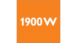 Мощность 1900&nbsp;Вт для великолепных результатов