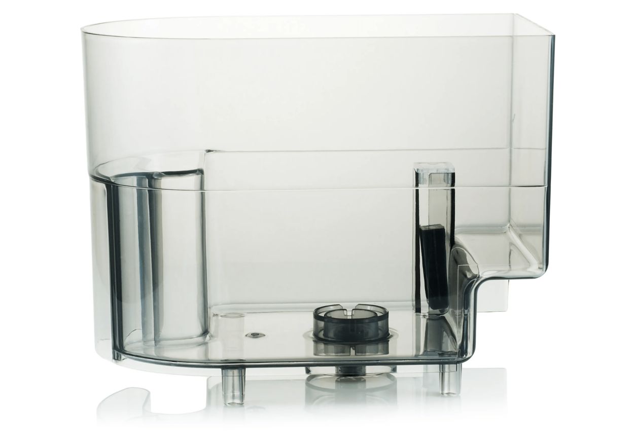 Contains the water in your coffee machine