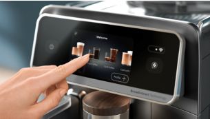Uw favoriete koffie met &eacute;&eacute;n druk op de knop