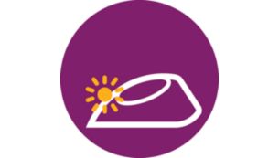 Recordatorio de Smart Calc-Clean para eliminar la cal de la plancha