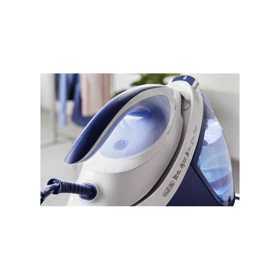 Powerful continuous steam for ultra-fast ironing