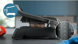 ارتفاع قابل للضبط يتكيف مع كل أطعمتك المفضلة