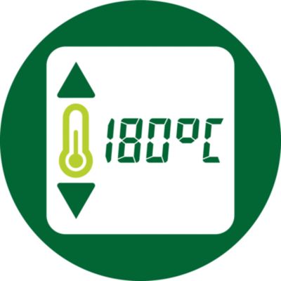 Écran numérique pour contrôler facilement le temps et la température