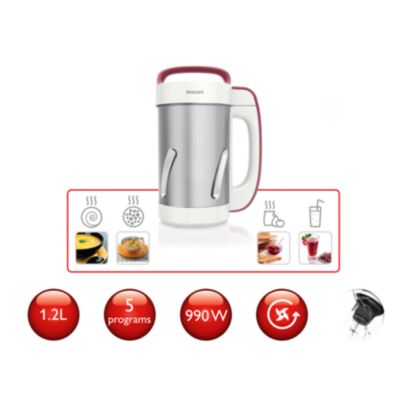 Tus sopas, compotas y batidos fácilmente