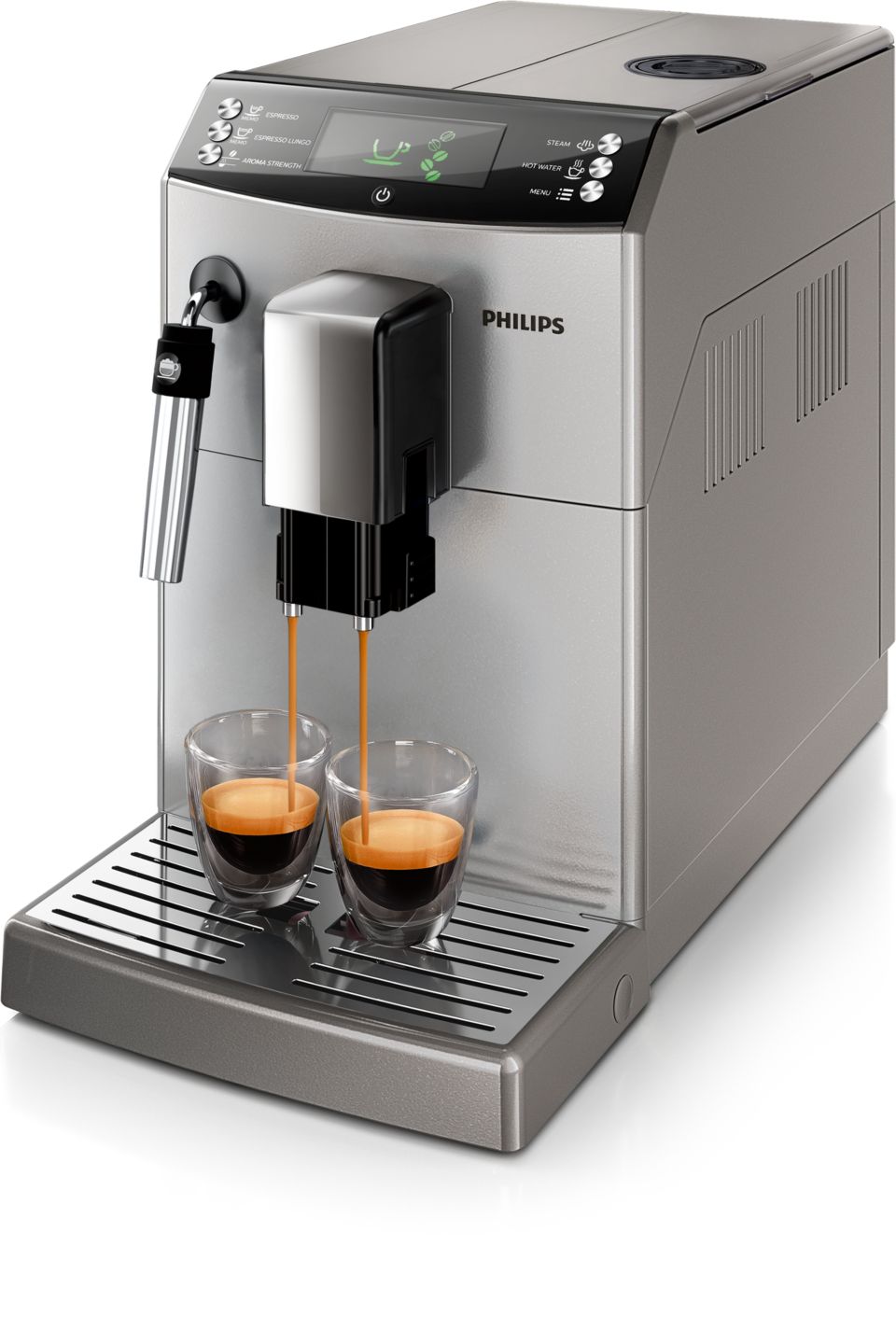 Kaffee auf Knopfdruck, ganz nach Ihrem Geschmack.