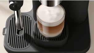 Echter cremiger Cappuccino