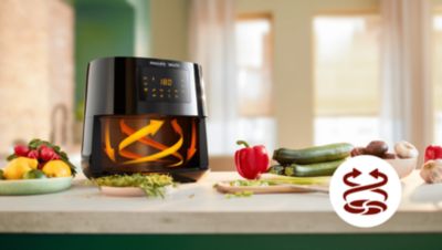 Frituras saudáveis com a tecnologia Rapid Air