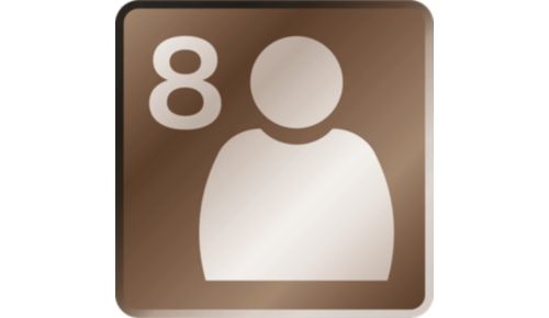 8 profiles: Simply, store your personal taste preferences