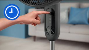 Temporizador integrado para su tranquilidad