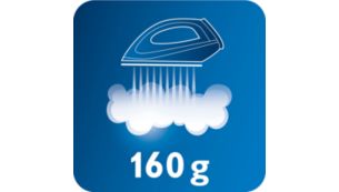 Effet pressing jusqu'&agrave; 160&nbsp;g