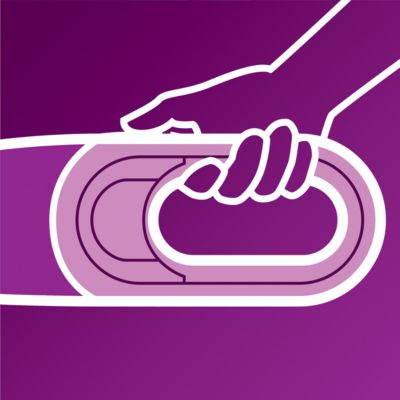 Looped handle ensure optimum grip