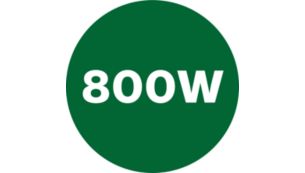 Puissant moteur de 800&nbsp;W pour des r&eacute;sultats parfaits