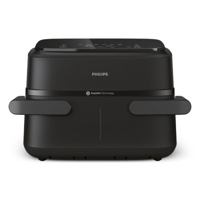 Pienikokoisin Airfryer kahdella korilla