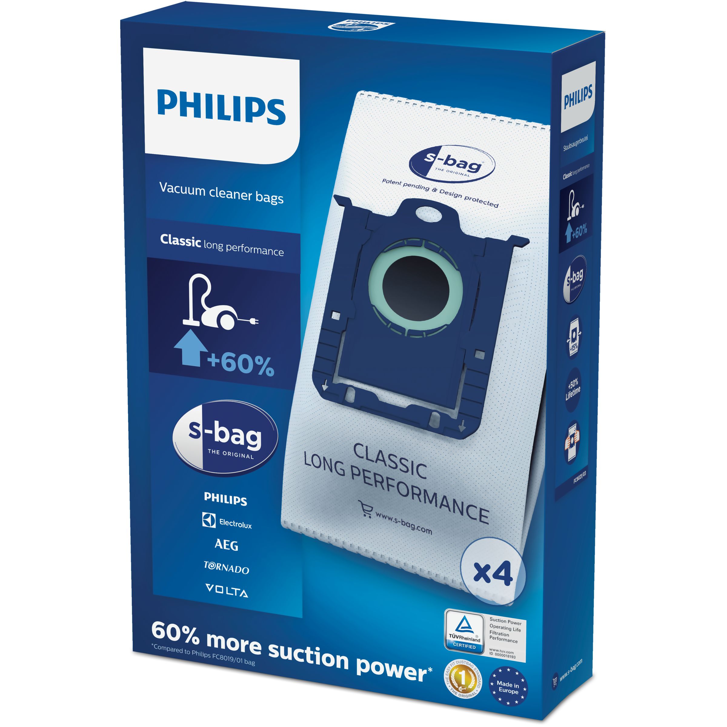 Philips Sáček S-bag - Prachové Sáčky Do Vysavačů - FC8021/03