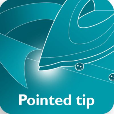 Suela con punta delgada que facilita el acceso a las zonas más difíciles