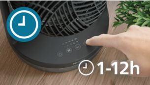 Fits in your schedule with the timer feature