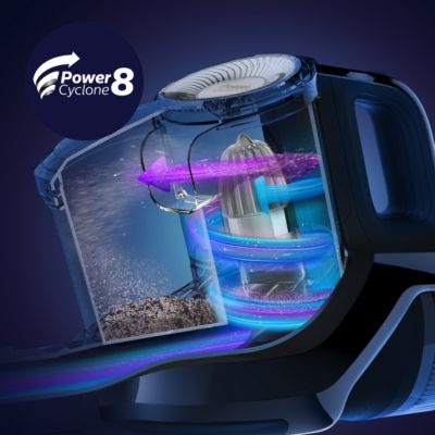 PowerCyclone 8 - our most powerful bagless technology