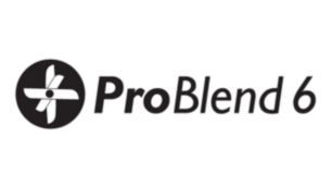 ProBlend 6 片星型刀片有效攪拌及切碎