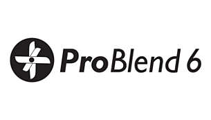 ProBlend ใบมีด 6 แฉกเพื่อการปั่นและตัดที่มีประสิทธิภาพ