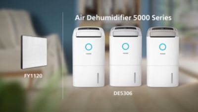 Združljivo z razvlažilniki Philips 2 v 1 serije 5000