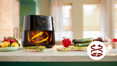 Frituras saudáveis com a tecnologia Rapid Air