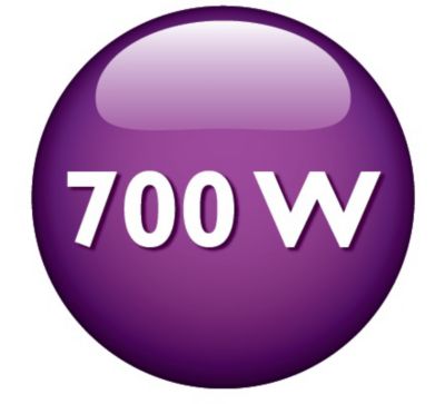 Potente motor de 700 W