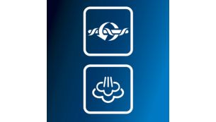 Sweep and steam in one go