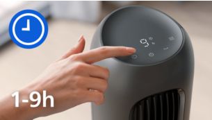 Timer function to save energy and hassle