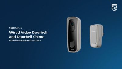 How to set up a Wireless Video Doorbell & Video Doorbell Chime 5000 Series Wired Installation