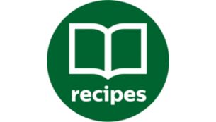 Des centaines de recettes dans l'application et livret de recettes gratuit