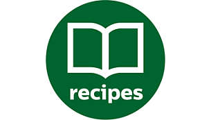 Des centaines de recettes dans l'application et un livret de recettes gratuit inclus