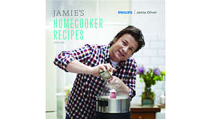 Obsahuje exkluzívne recepty pre HomeCooker od Jamieho Olivera