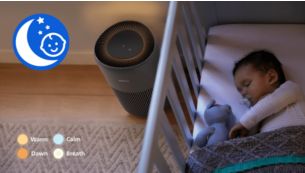 Schaffe mit einem Nachtlicht ein beruhigendes, sauberes Kinderzimmer