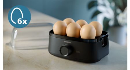 Egg Cooker 3000 Series Perfectly cooked eggs every day HD9137 91 Philips