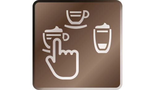 Many specialty coffees from espresso to Latte Macchiato