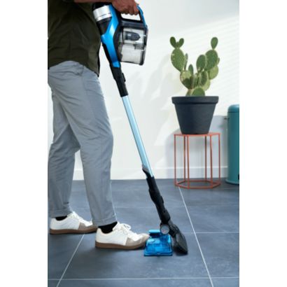 Най-бързата безкабелна прахосмукачка*