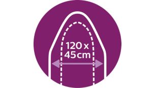 Идеально для доски Easy8: 120x45&nbsp;см