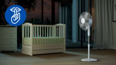 Quiet cooling at the lowest setting