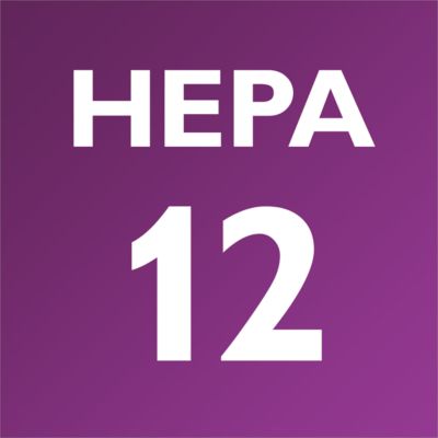 Cikloniska HEPA filtra sistēma nodrošina ilgstošu filtrāciju