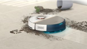 Vibrationswischer entfernt Fu&szlig;abdr&uuml;cke schonend und dennoch wirksam