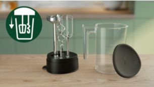 Cleverer Aufbewahrungsbecher f&uuml;r eine aufger&auml;umte K&uuml;che