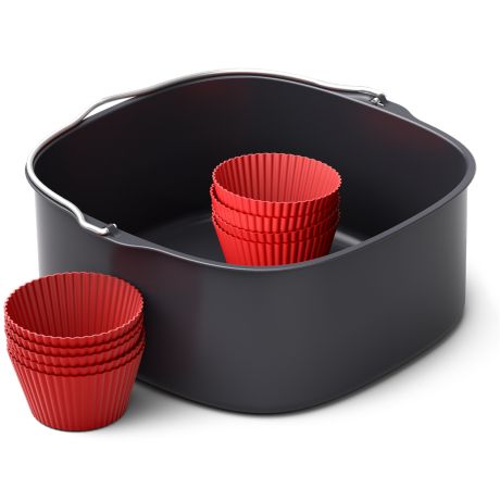 HD9957/00 Airfryer-accessoire Bakset XXL