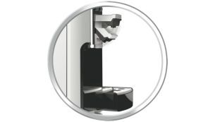 Fits your favourite cup with adjustable tray & spout