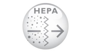 配有HEPA排氣濾網,能過濾細小灰塵