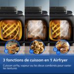 Notre premier double panier avec cuisson vapeur