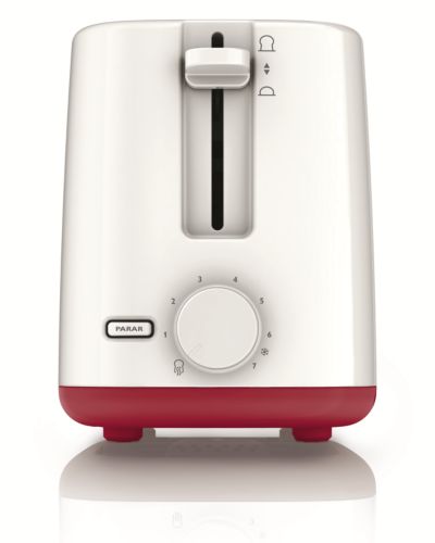 4 funções em 1 (reaquec./descong./cancel./7 níveis de tostagem)