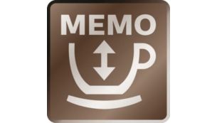 Memo-funktion: tilpas og gem alle dine foretrukne opskrifter